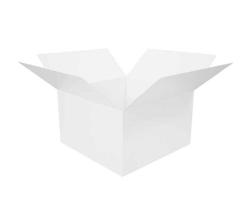 白色紙箱